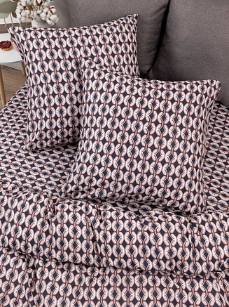 Постельное белье бязь Ф-ка Красная талка / Византия бежево-розовая