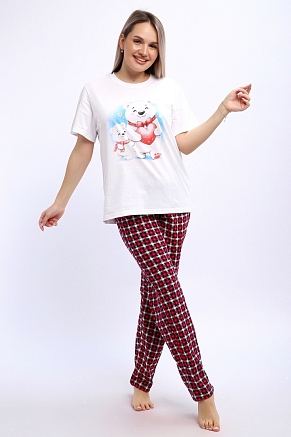 Женский костюм Мишки 667 / Красный