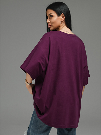 Женская футболка Анита-2 / Баклажан