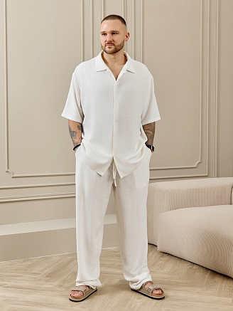 Мужская рубашка Линкольн-1 / белый