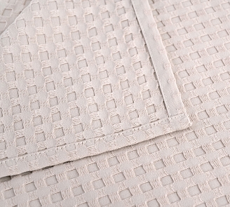 Полотенце банное вафельное полотно / Латте П