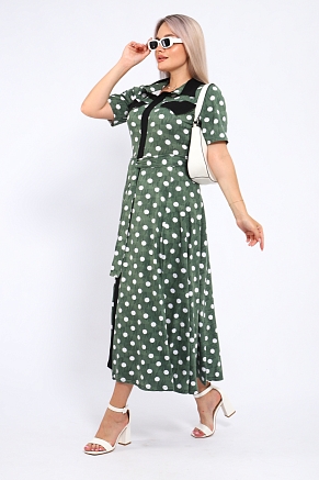 Женское платье 39059 / зеленый