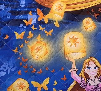 Покрывало детское перкаль / Ночные фонарики 1