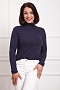 Женская водолазка 88157 / темно-синий