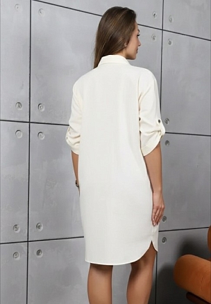 Женское платье ДО-144.05 / Молочный