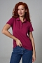 Женская футболка 14402 поло / винный