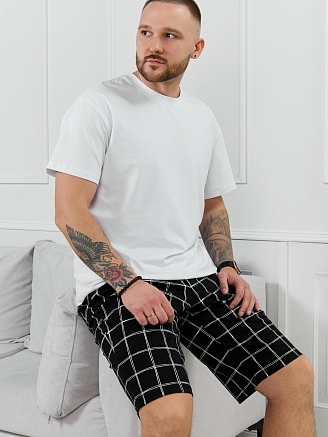 Мужские шорты Тор-2.1 / клетка линеарная