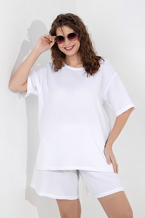 Женские шорты Виола-2 Ш-017 / белый