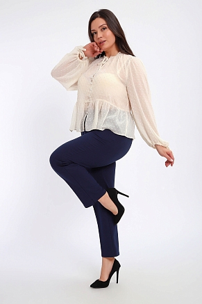 Женские брюки 85041 / синий