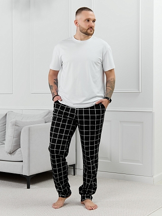 Мужские брюки Тор-1.1 / клетка линеарная