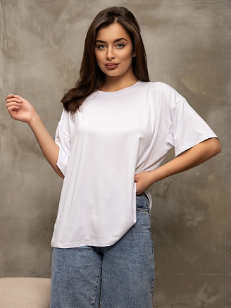 Женская футболка мод.2159 / Белый