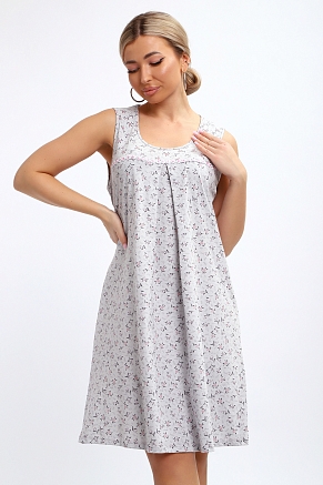 Женская сорочка 30149 / серый