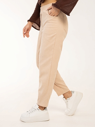 Женские брюки мод.1440/21 / Бежевый