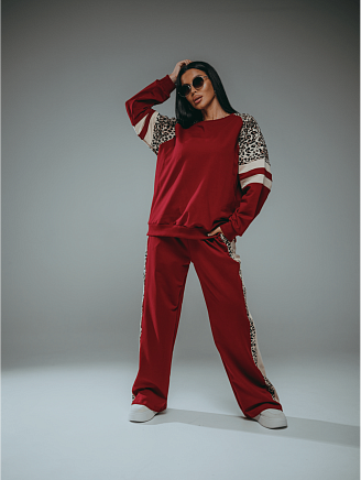 Женский костюм Хлоя / Бордо