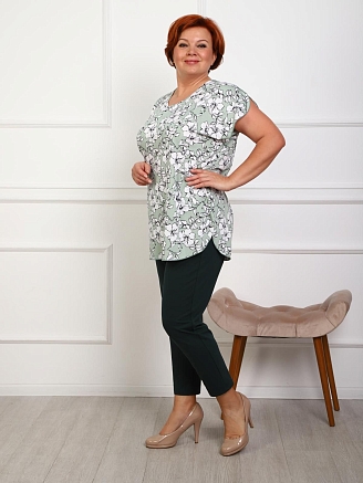 Женская туника Медисон / Оливковый