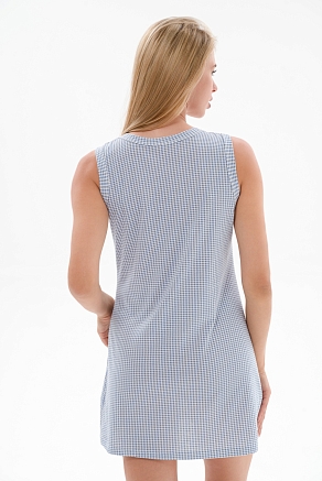 Женская сорочка Машенька / Голубой