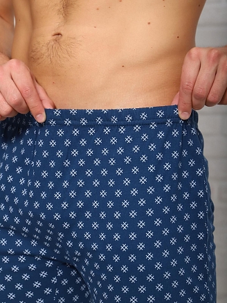 Мужские трусы-боксеры Промо уно / синий