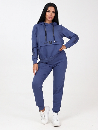 Женский костюм ПРИНТ КФ-489 / Мави