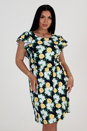 Женское платье 24763 / синий