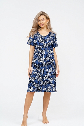 Халат женский 36929 / синий