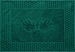 Полотенце махровое Ручки / изумруд №1