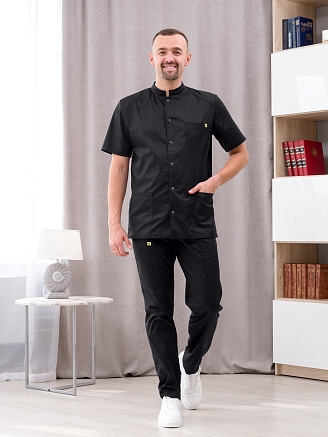 Костюм медицинский мужской М-177-124 Элит-145/Стрейч