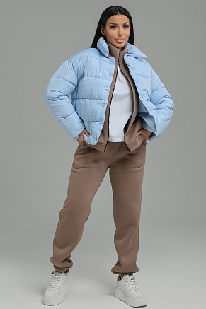 Женский костюм с брюками 74723 / капучино