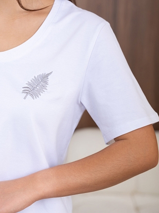 Женская футболка мод.2147 / Белый