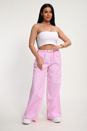 Женские брюки 35337 / розовая полоска