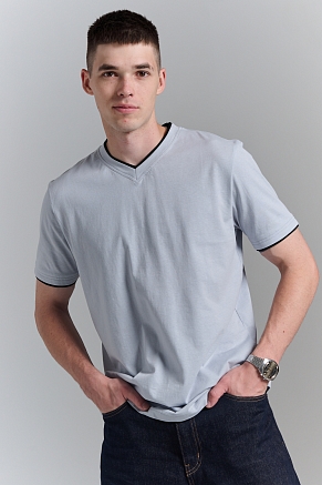 Футболка мужская 14490 / светло-серый