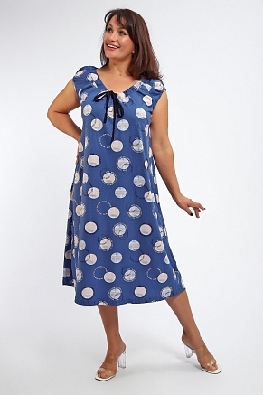 Женское платье 88129 / индиго