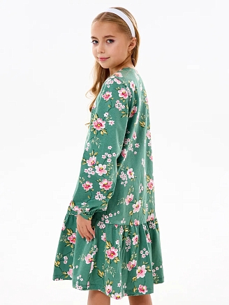 Детское платье "Конфетка" / Жасмин на ментоле