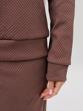 Женский костюм К-225(ТрЖ) / Светло-коричневый