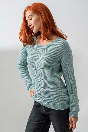 Женский джемпер 84503 / ментол