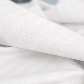 Простыня поплин "Волшебная Ночь" 180/215 / Теплый белый