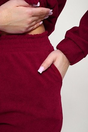 Женский костюм 35279 / красный