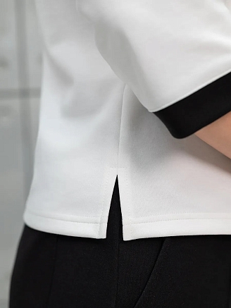 Женский жакет даблфейс / Молочный