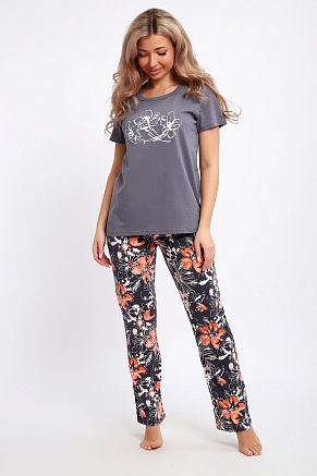 Женский костюм 51204 / серый