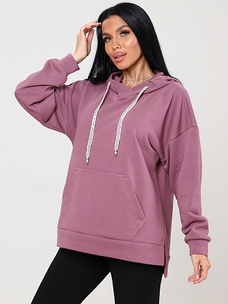 Женское худи Оверсайз ХФ-75 / Слива