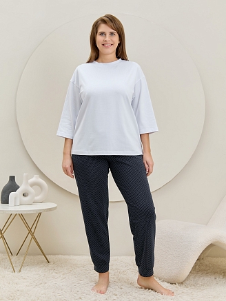 Женские брюки Люра / тёмно-синий