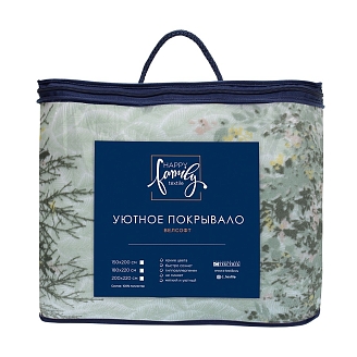 Покрывало Happy Family велсофт Флора