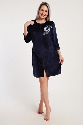 Женский халат 526 / Синий