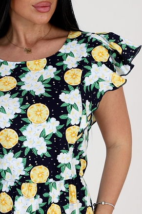 Женское платье 24763 / синий