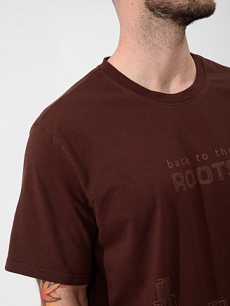 Мужская пижама "Огни ЕКБ" 2431-К/Ф / Коричневый