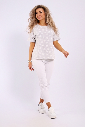 Женская футболка 30118 / меланж