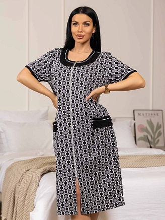 Женский халат мод.2088 / Серый