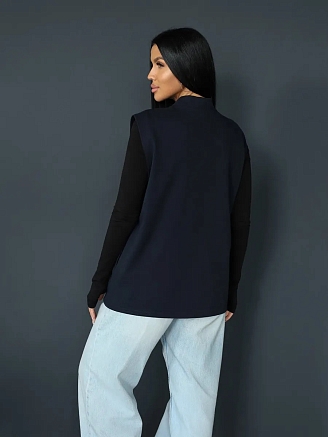 Женский жилет 2247/2 / Темно-синий