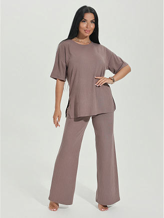 Женский костюм Палаццо / Кофе