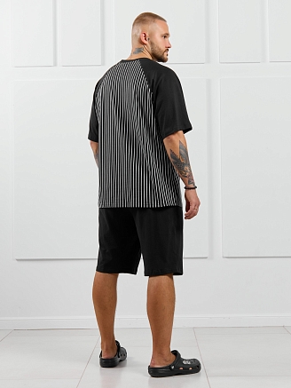 Фуфайка (футболка) мужская Реванш-3 / полоса