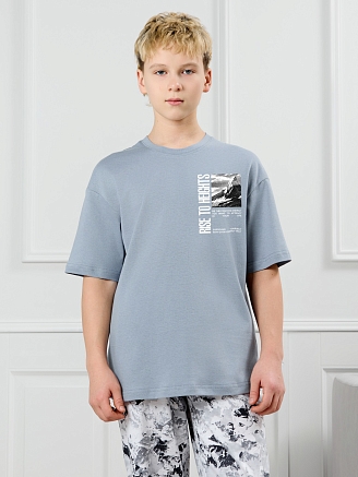 Детский костюм Олимп-1 КМ-215 / серый